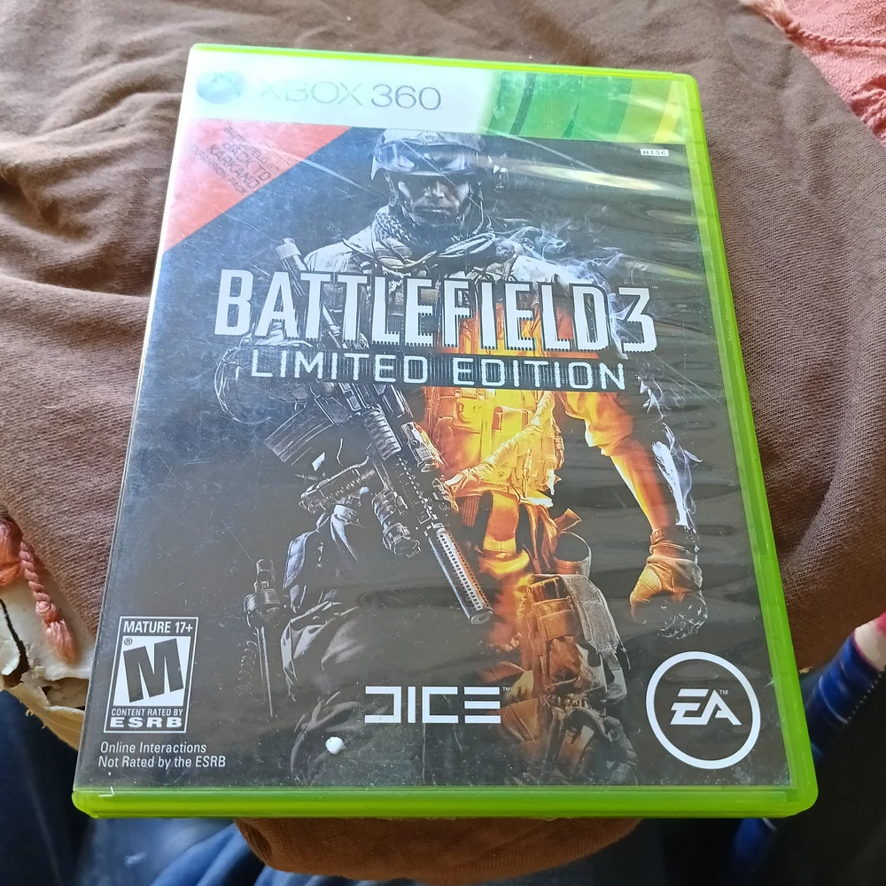 Microsoft Xbox 360 Battlefield 3 Limited Edition - Green Case
